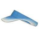 3 Panel Wave Cotton Piping Visor