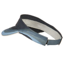 3 Panel Wave Cotton Piping Visor