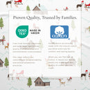 Turkish Cotton Christmas Flannel Sheet - Whittaker Collection by Great Bay Home