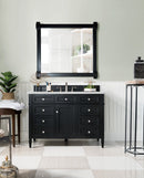 James Martin Brittany 48" Single Bathroom Vanity, Black Onyx