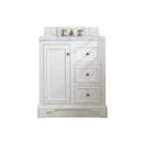James Martin De Soto 30" Single Bathroom Vanity, Bright White