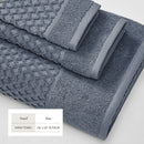 Cotton Diamond Waffle Weave Bath Towel Set - Grayson Collection by Great Bay Home