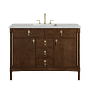 James Martin Kinnsden 48" Single Bathroom Vanity, Sable Oak