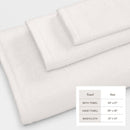 Cotton Textured Bath Towel Set - Acacia Collection by Great Bay Home