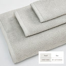 Cotton Textured Bath Towel Set - Acacia Collection by Great Bay Home