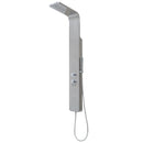 57 Inch Stainless Steel Rainfall Shower Panel by DirectDeals