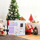 Kids Height Adjustable Double Side Magnetic Art Easel-Purple by LJGDeals
