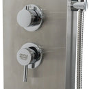 57 Inch Stainless Steel Rainfall Shower Panel by LJGDeals