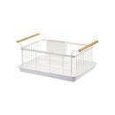 Dish Rack - Steel + Wood