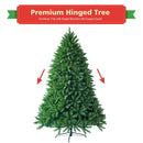 5 Feet Artificial Fir Christmas Tree with 600 Branch Tips by LJGDeals