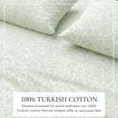 Turkish Cotton Flannel Sheet Set - Winter Floral Collection by Great Bay Home