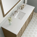 James Martin Chicago 60" Single Bathroom Vanity, Walnut Whisper