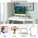 47.5 Inch Modern Home Computer Desk with 2 Storage Drawers by DirectDeals