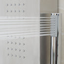 57 Inch Stainless Steel Rainfall Shower Panel by DirectDeals