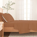 Cotton Solid Flannel Sheet - Nordic Collection