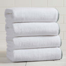Cotton Border-Stitched 6-Piece Towel Set - Valery Collection by Great Bay Home