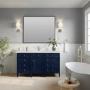 James Martin Brittany 60" Single Bathroom Vanity, Victory Blue