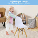 Kid's Modern Dining Table Set with 2 Armless Chairs by LJGDeals