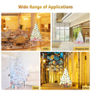 6' / 7.5' / 9' Hinged Artificial Christmas Tree with Metal Stand-6 ft