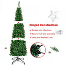 Artificial National Foot Kingswood Fir Pencil Christmas Tree by LJGDeals