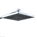 8 Inch LED Rainfall Shower head Arm Control Valve Handspray Shower Faucet Set by LJGDeals