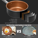 12-Piece Safe Non-stick Cookware Set by LJGDeals