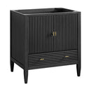 James Martin Myrrin 30" Single Bathroom Vanity, Carbon Oak