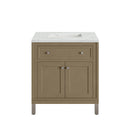 James Martin Chicago 30" Single Bathroom Vanity, Walnut Whisper