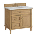James Martin Lorelai 36" Single Bathroom Vanity, Light Natural Oak