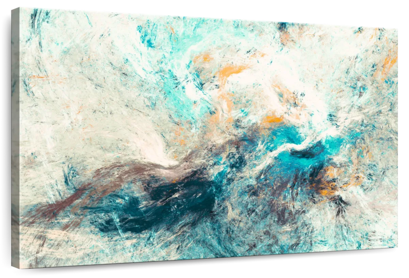 Soft Color Abstract Wall Art