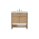 James Martin Solene 36" Single Bathroom Vanity, Seaside Oak