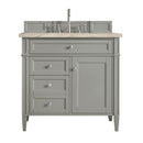 James Martin Brittany 36" Single Bathroom Vanity, Urban Gray