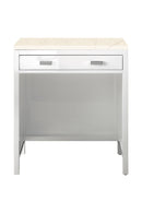 James Martin Addison 30" Countertop Unit, Glossy White