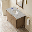 James Martin Kinnsden 48" Single Bathroom Vanity, Weathered Oak