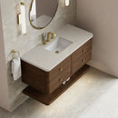 James Martin Allamari 48" Floating Single Bathroom Vanity, Sable
