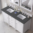 James Martin Brittany 60" Double Bathroom Vanity, Bright White