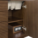 James Martin Myrrin 48" Single Bathroom Vanity, Mid-Century Walnut
