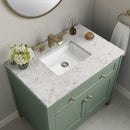 James Martin Chicago 36" Single Bathroom Vanity, Smokey Celadon