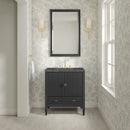 James Martin Myrrin 30" Single Bathroom Vanity, Carbon Oak