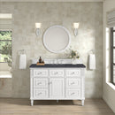 James Martin Lorelai 48" Single Bathroom Vanity, Bright White