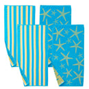 Cotton Velour Beach Towel - Maui Collection by Great Bay Home
