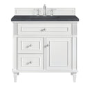 James Martin Lorelai 36" Single Bathroom Vanity, Bright White