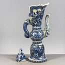 GobekUsa Blue & White Dragon Pattern Qing Dynasty Qianlong Porcelain Pot