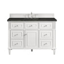 James Martin Lorelai 48" Single Bathroom Vanity, Bright White