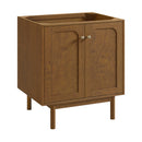 James Martin Laurent 30" Dual Mount Single Bathroom Vanity, Honey Oak