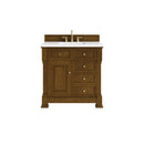 James Martin Brookfield 36" Single Bathroom Vanity, Honey Oak