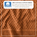 Cotton Diamond Waffle Weave Bath Towel Set - Grayson Collection by Great Bay Home