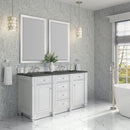 James Martin Bristol 60" Double Bathroom Vanity, Bright White