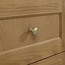 James Martin Breckenridge Linen Cabinet, Light Natural Oak