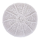Jonathon Hand Knitted Pouf